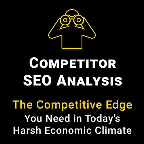 Competitor SEO Analysis - "The competitive edge you need in today's harsh economic climate."